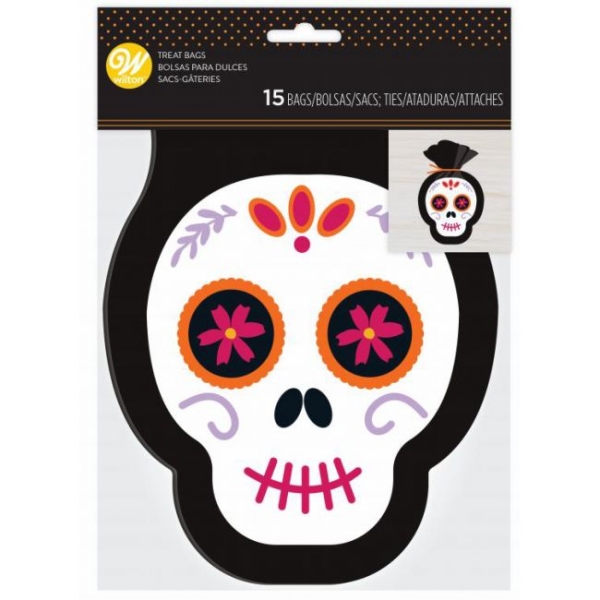 Geschenkbeutel - Totenkopf